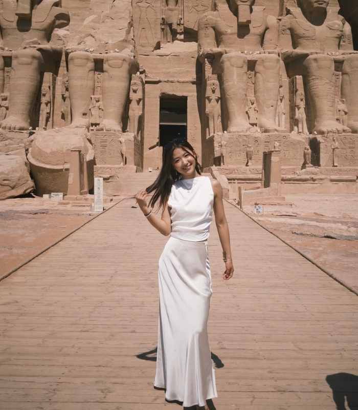Abu Simbel kiệt tác kiến trúc thời Ramesses. Ảnh: paulaiiib
