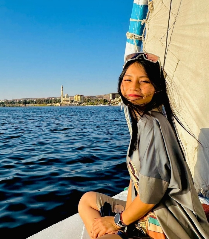 Du thuyền trên sông Nile là trải nghiệm độc đáo. Ảnh: i.mwend.y