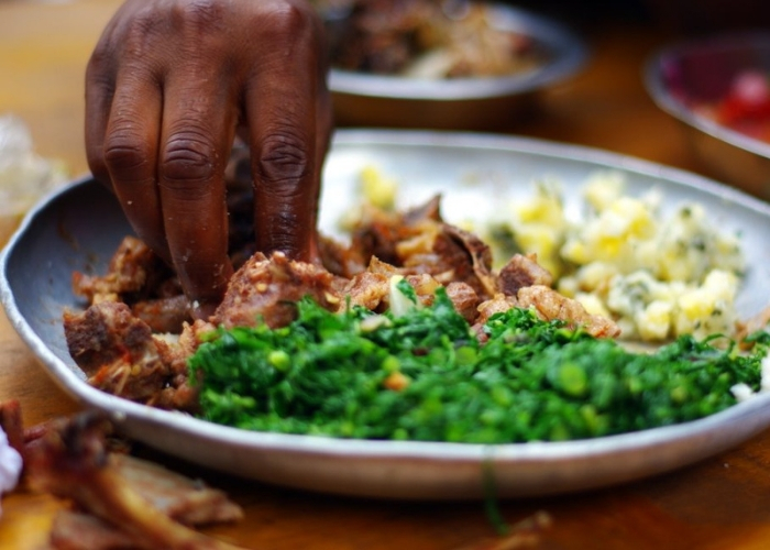 Nyama Choma món thịt nướng truyền thống. Ảnh: Whats4eats