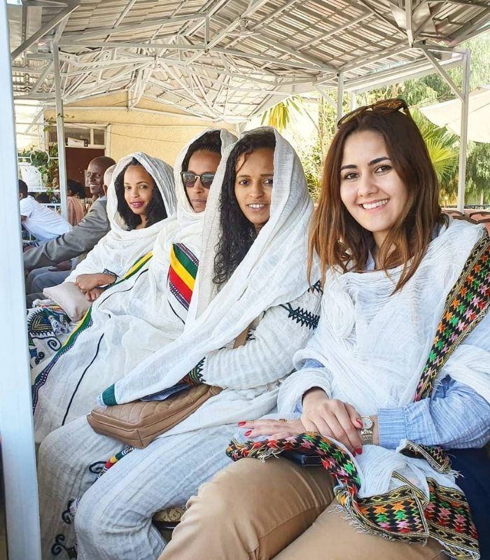 Lễ hội Timkat trong văn hóa quốc gia Ethiopia. Ảnh: anahita_dodikhudo