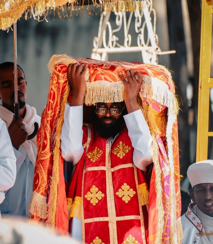 Ý nghĩa của lễ rửa tội trong tín ngưỡng Ethiopia. Ảnh: marcofmarques