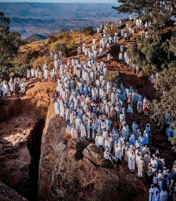 Lalibela là điểm đến lý tưởng cho những ai muốn trải nghiệm lễ hội Timkat. Ảnh: mahacaraka