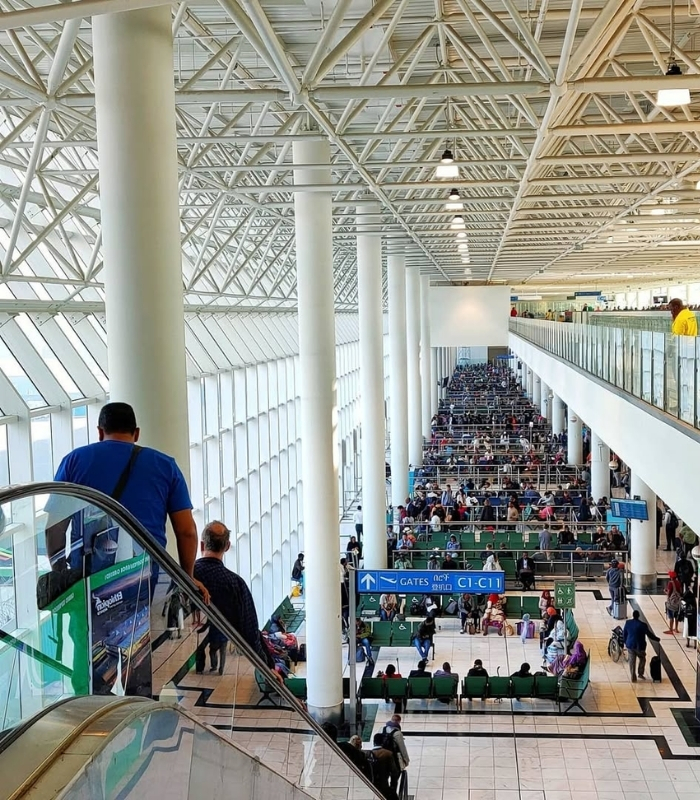Addis Ababa Bole International Airport. Ảnh: gracesabandar