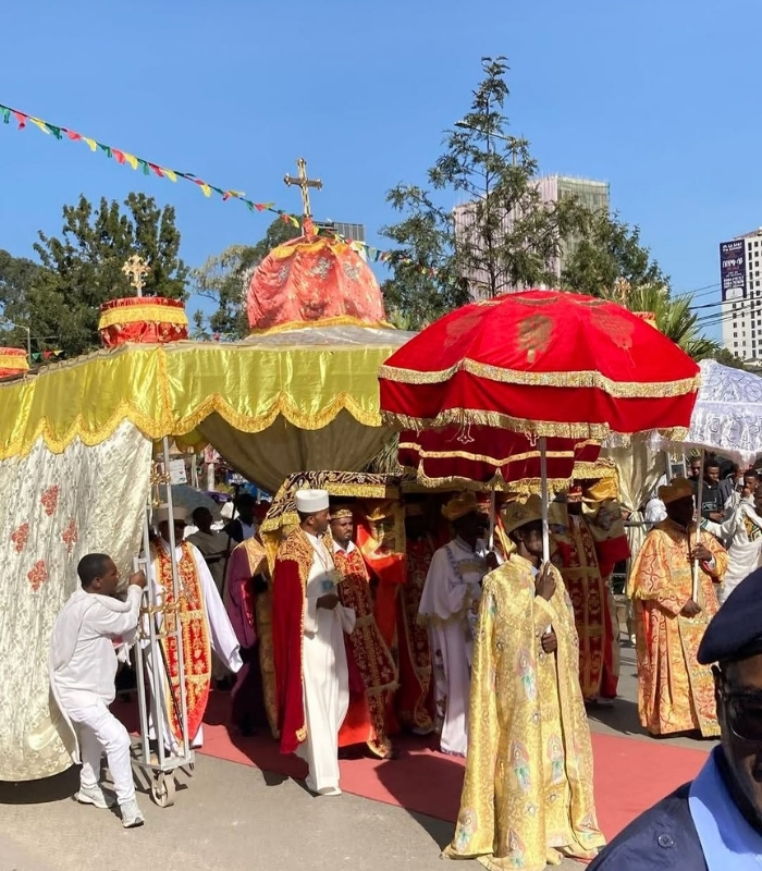 Những lễ hội tôn giáo lớn diễn ra tại Lalibela. Ảnh: sweinethiopia