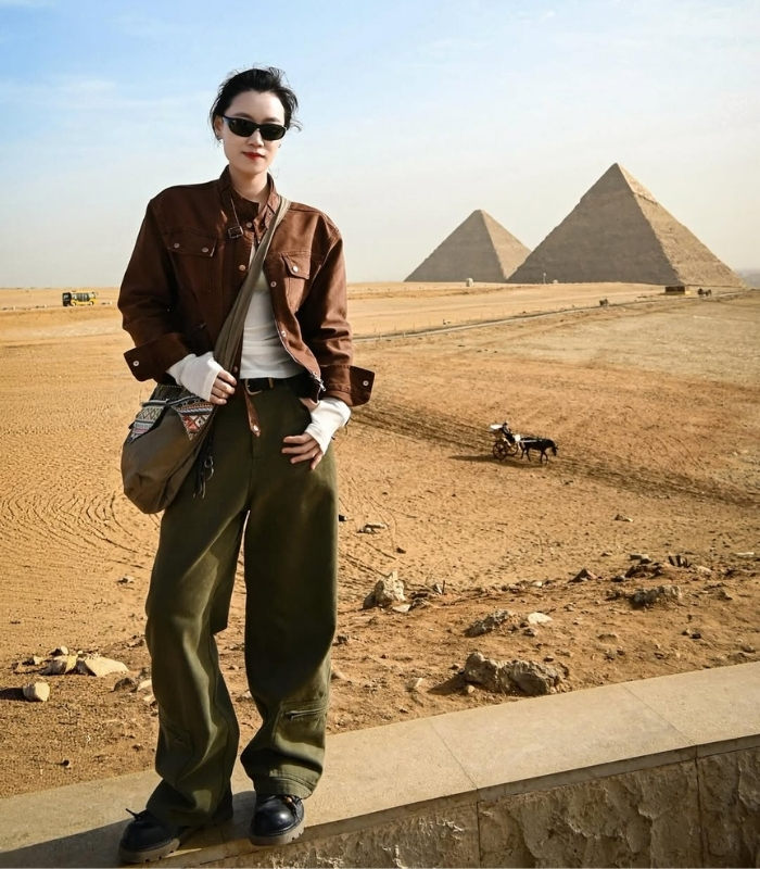 Giá vé và cách di chuyển đến Kim tử tháp Giza. Ảnh: tangjj.97