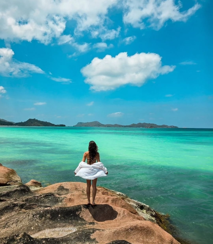 Praslin đảo thiên nhiên hoang sơ. Ảnh: paradiescreme89