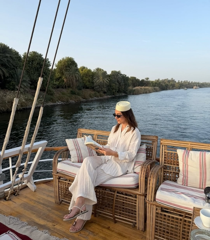 Du thuyền sông Nile. Ảnh: thomaspoulet