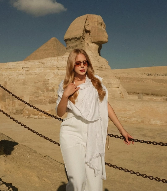 Du lịch Cairo thu hút du khách bởi sự kết hợp độc đáo. Ảnh: annyfaria