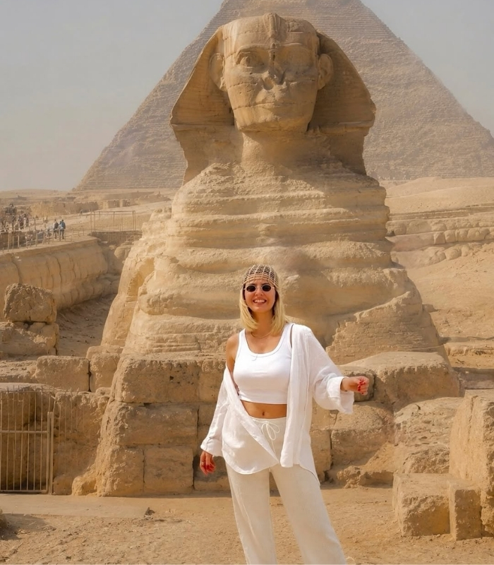 Tượng Nhân Sư Sphinx. Ảnh: mervizyon