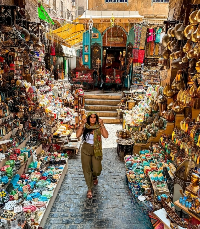 Chợ Khan El Khalili. Ảnh: tatiana_angel