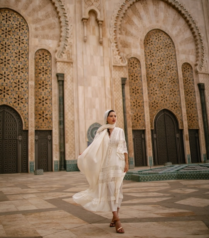 Nhà thờ Hồi giáo Hassan II. Ảnh: hellomissjordan