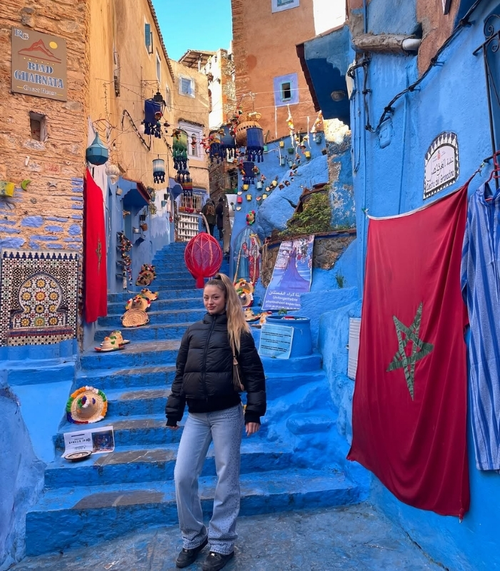 Chefchaouen là một thị trấn nhỏ nổi tiếng. Ảnh: renehahui