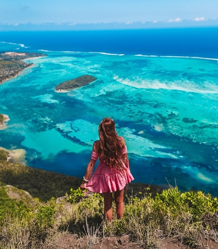 Núi Le Morne Brabant. Ảnh: alexdxb_