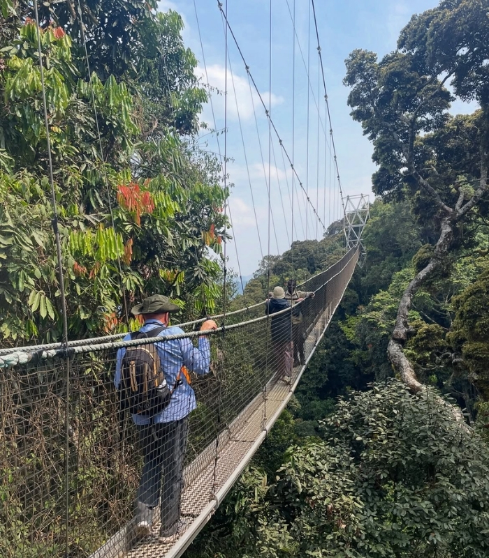 Trải nghiệm Canopy Walkway. Ảnh: tanganyika_