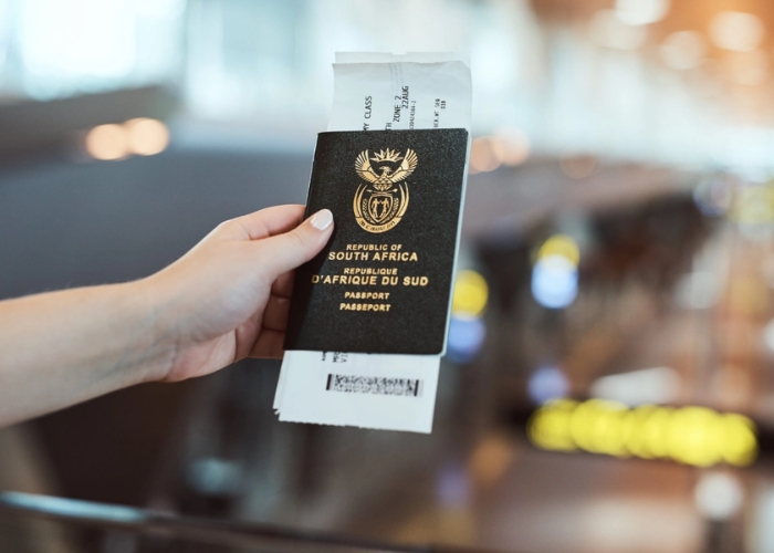 Visa nam phi tự túc