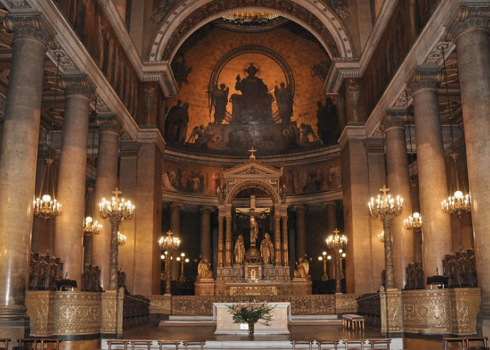 Nhà thờ Saint-Vincent-de-Paul. Ảnh: patrimoine
