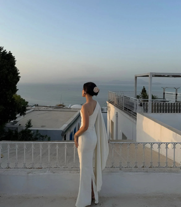 Sidi Bou Said còn nằm ở sự hài hòa giữa kiến trúc, cảnh quan. Ảnh: dina_sarraj