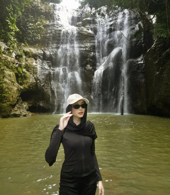 Kinh nghiệm tham quan thác Chamarel. Ảnh: alifahsalsabilaaa.